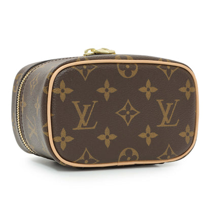 Exclusive Louis Vuitton Monogram Nano Nice — Back View