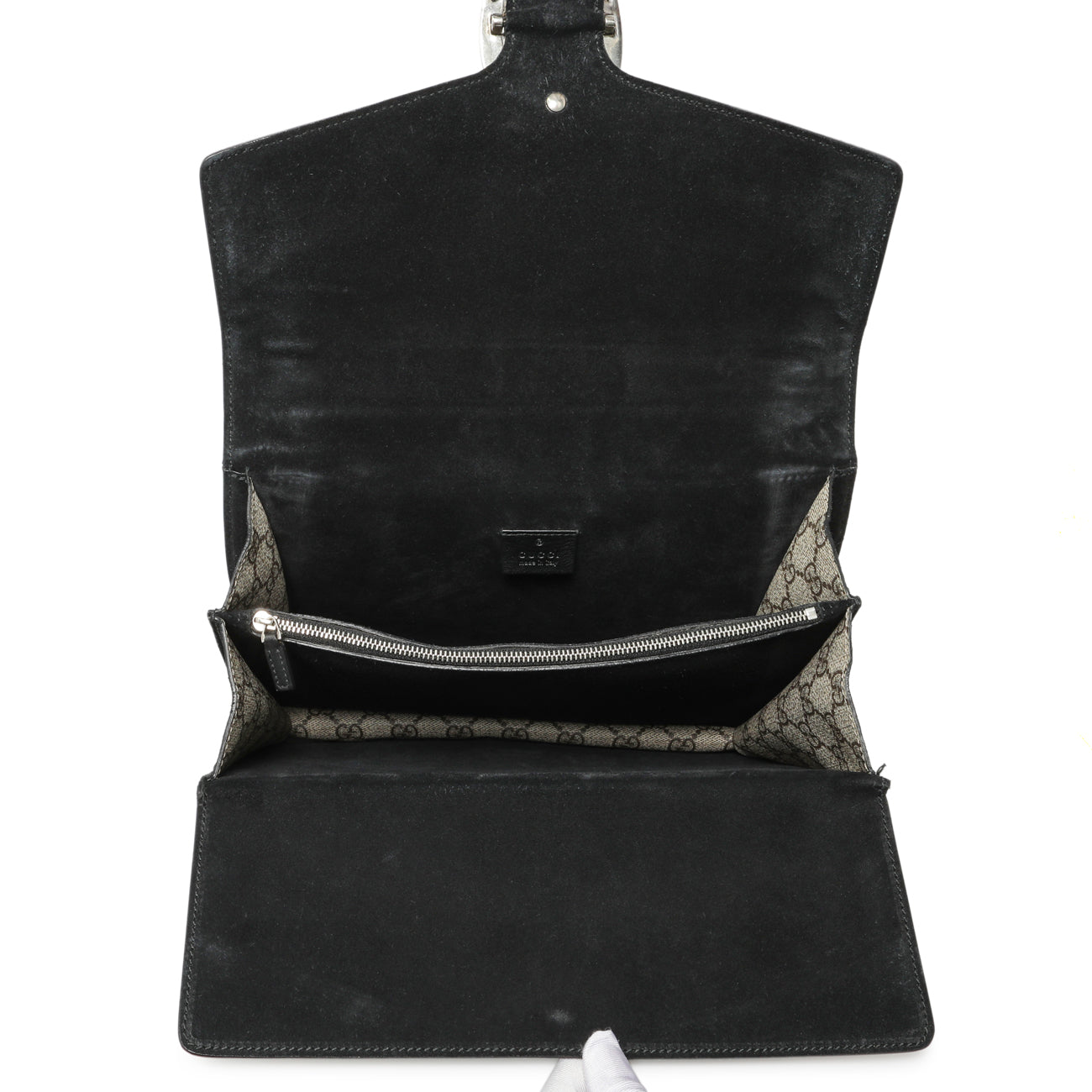Exclusive Gucci GG Supreme Monogram Medium Dionysus Shoulder Bag — Alternate View 8