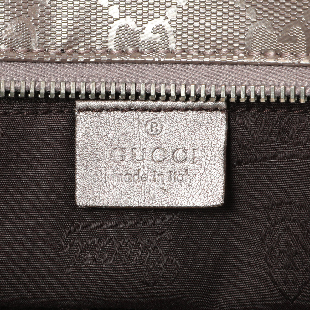 Exclusive Gucci Mauve Imprime Monogram Zipped Tote — Alternate View 9