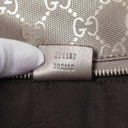 Exclusive Gucci Mauve Imprime Monogram Zipped Tote — Alternate View 10