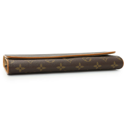 Exclusive Louis Vuitton Monogram Pochette Twin GM — Back View