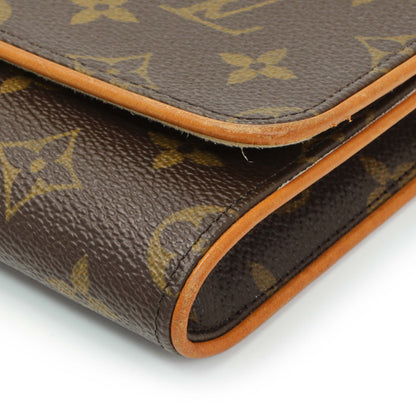 Exclusive Louis Vuitton Monogram Pochette Twin GM — Detail View
