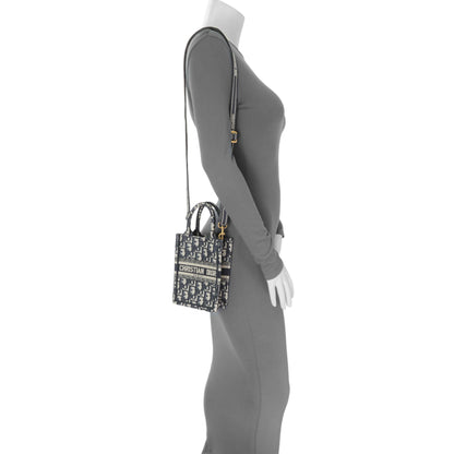 Exclusive Christian Dior Oblique Mini Book Tote Phone Bag — Alternate View 7