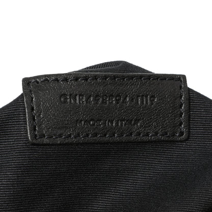 Exclusive Saint Laurent White Lambskin Matelasse Monogram Medium Niki Chain Satchel — Alternate View 10