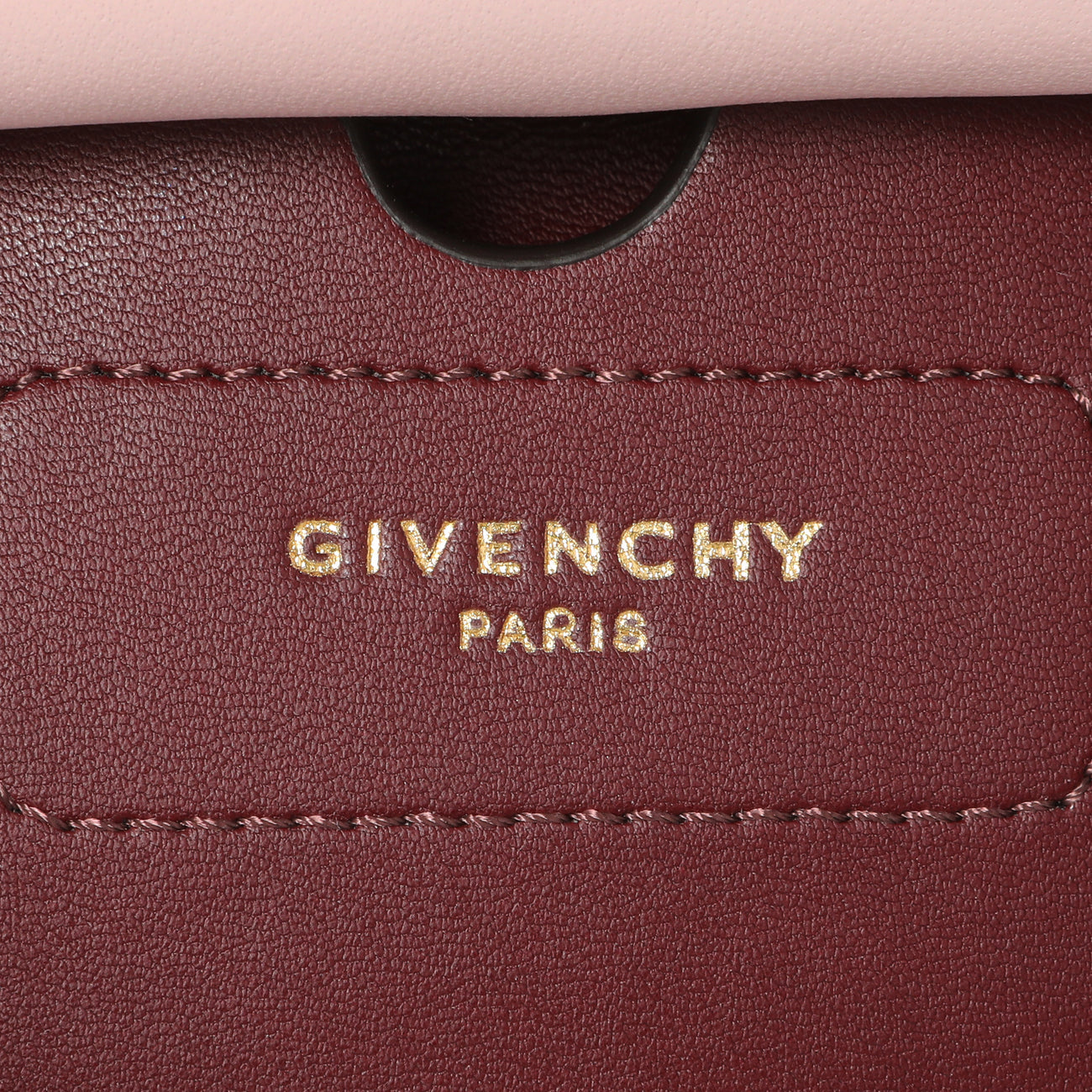 Exclusive Givenchy Pink Calfskin Mini Eden — Detail View
