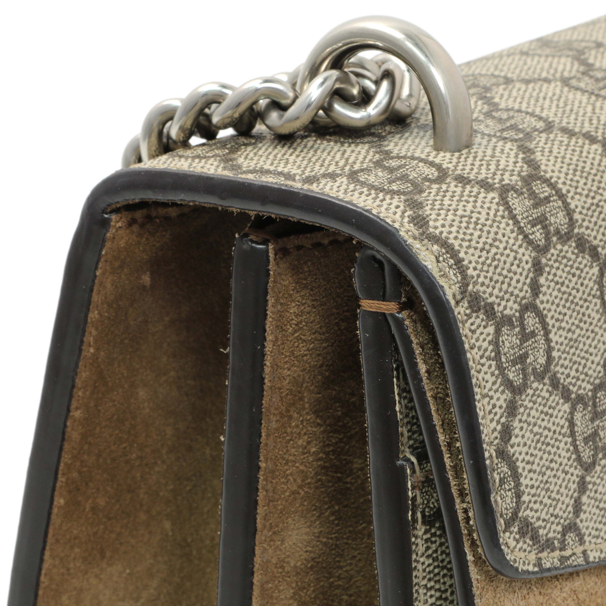Exclusive Gucci GG Supreme Monogram Small Dionysus Shoulder Bag — Alternate View 8
