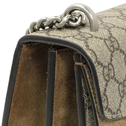 Exclusive Gucci GG Supreme Monogram Small Dionysus Shoulder Bag — Alternate View 8
