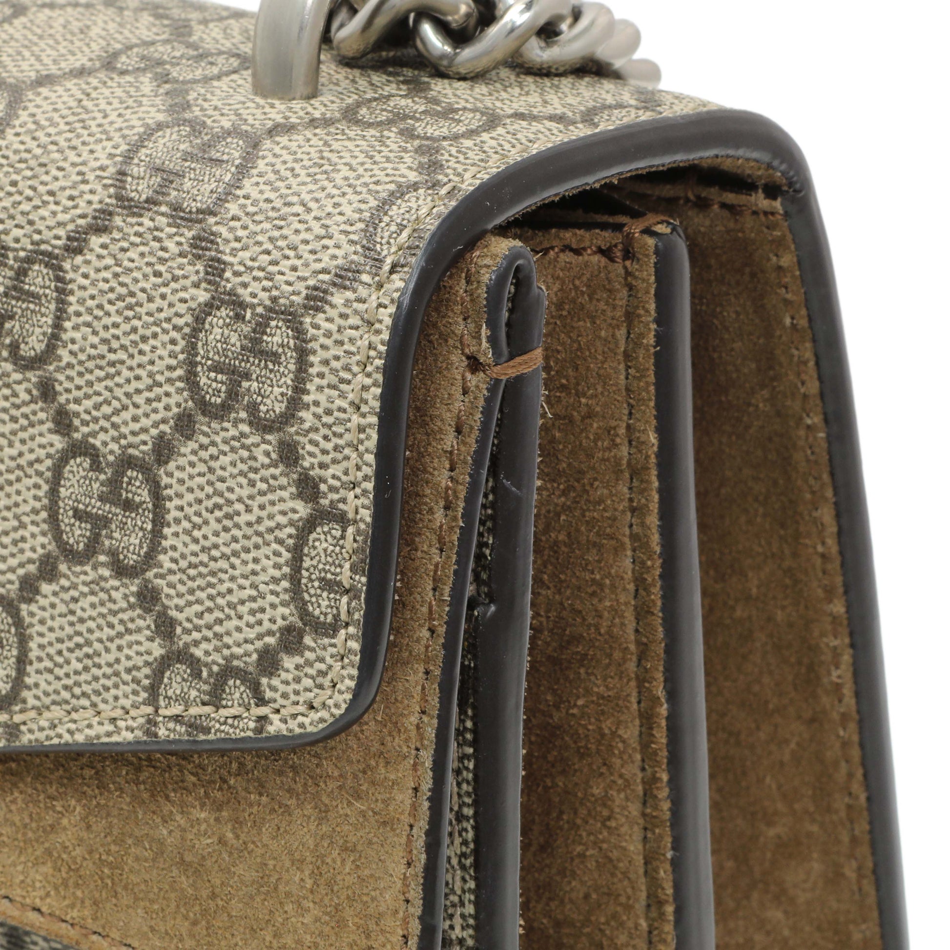 Exclusive Gucci GG Supreme Monogram Small Dionysus Shoulder Bag — Alternate View 9