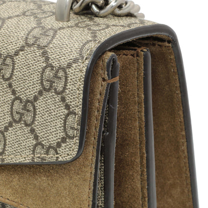 Exclusive Gucci GG Supreme Monogram Small Dionysus Shoulder Bag — Alternate View 9