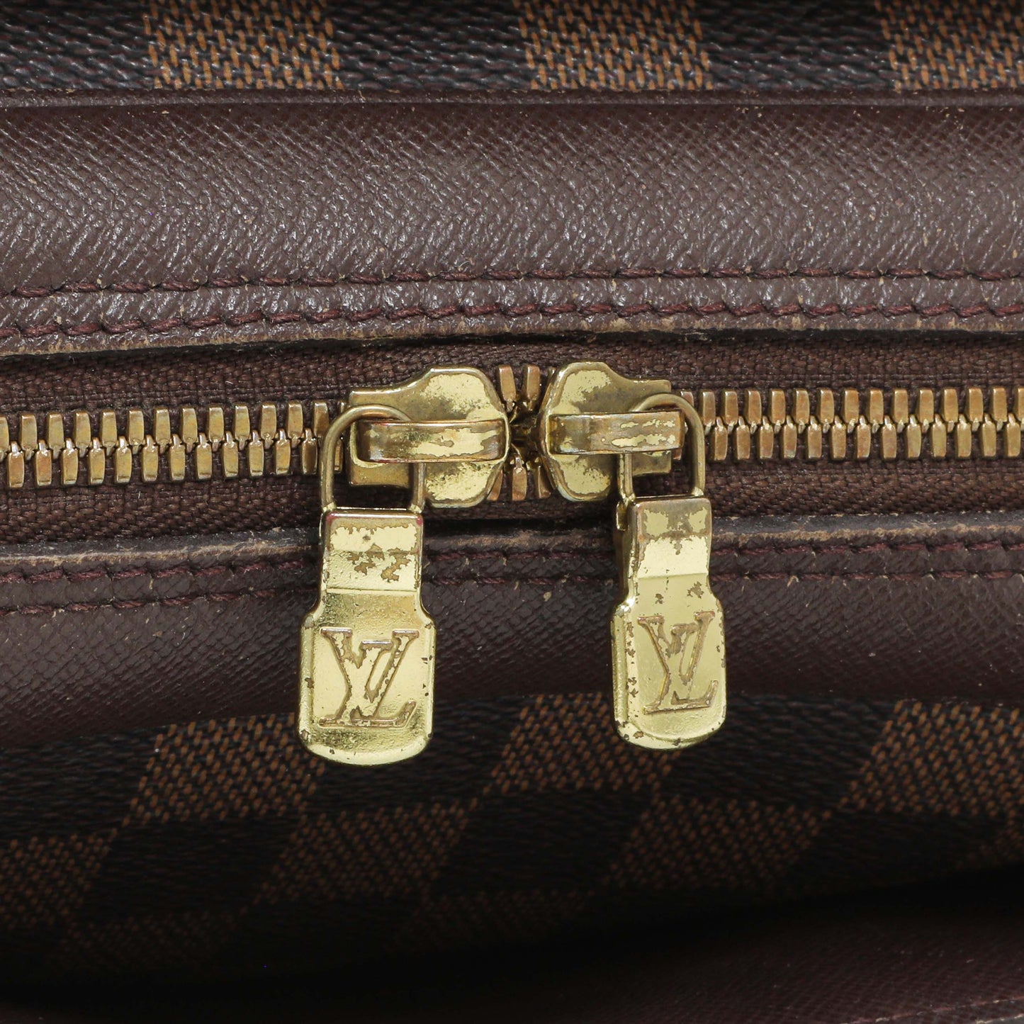 Exclusive Louis Vuitton Damier Ebene Triana Bag — Alternate View 7