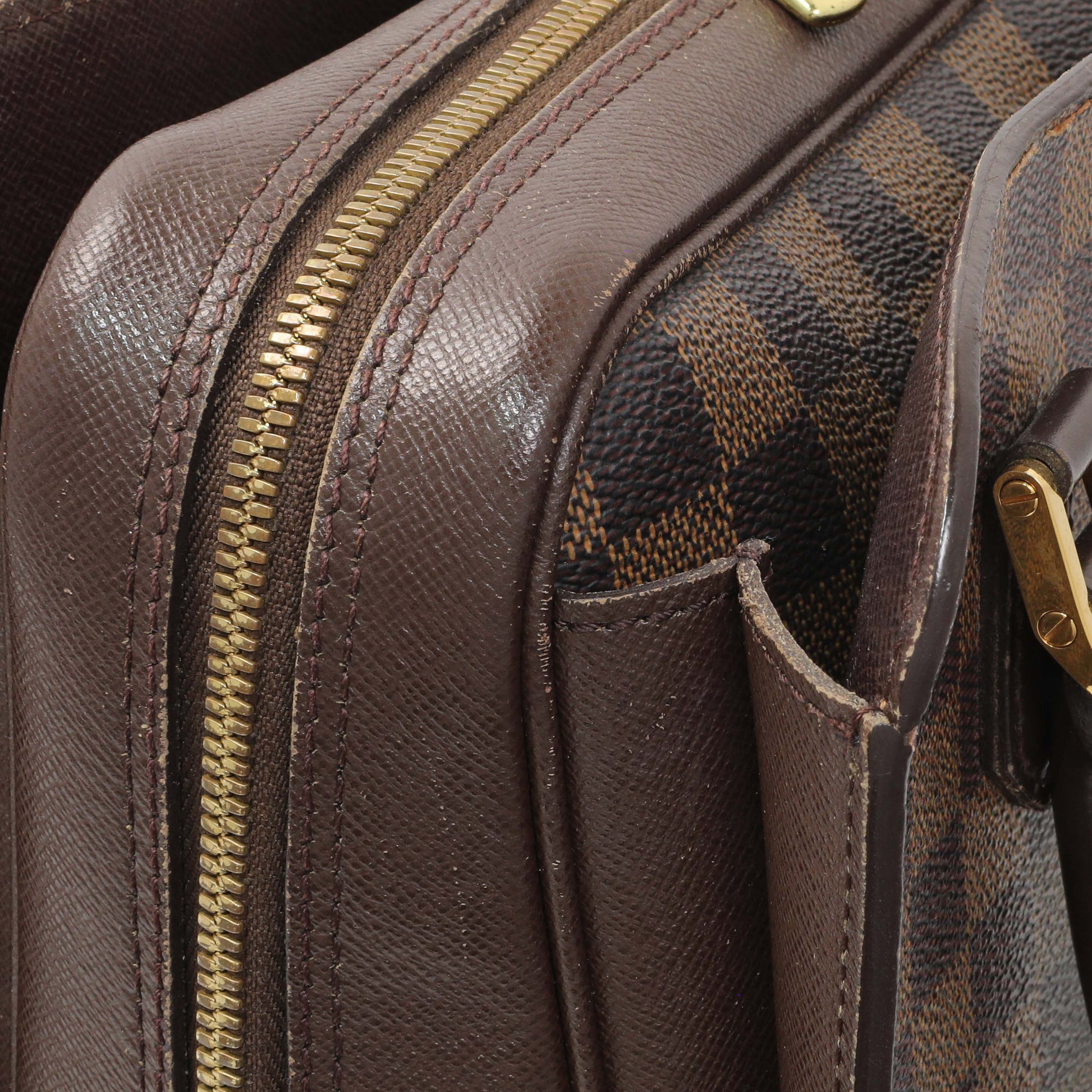Exclusive Louis Vuitton Damier Ebene Triana Bag — Alternate View 8