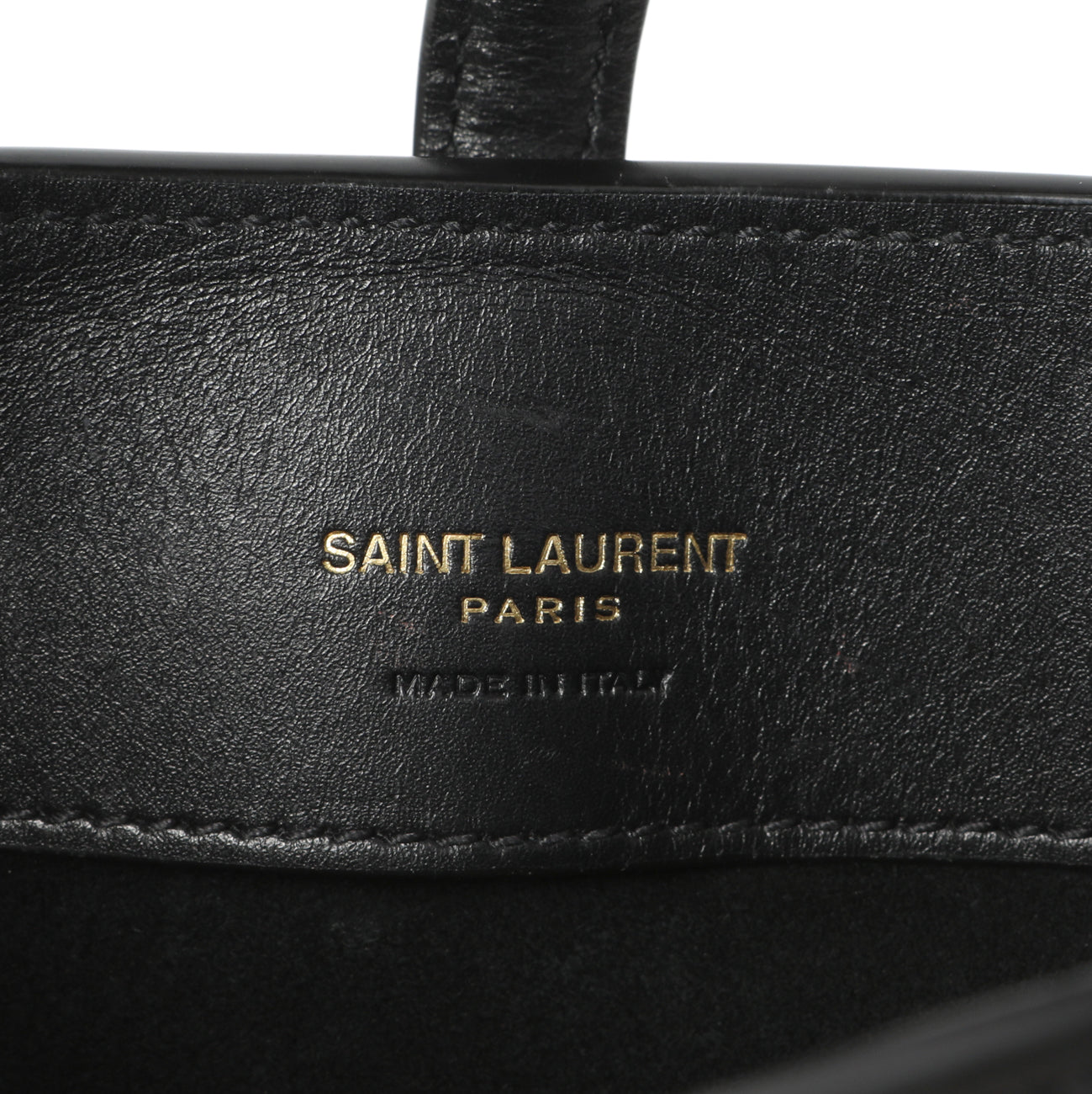 Exclusive Saint Laurent Black Calfskin Le 37 Mini Bucket Bag — Alternate View 9