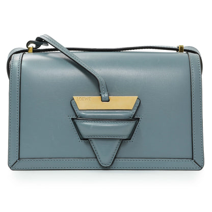 Exclusive Loewe Barcelona Flap Stone Blue Medium — Side View