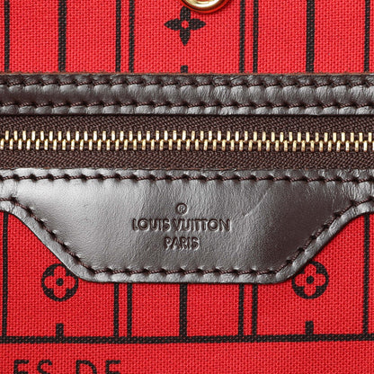 Exclusive Louis Vuitton Damier Ebene Neverfull MM — Alternate View 9