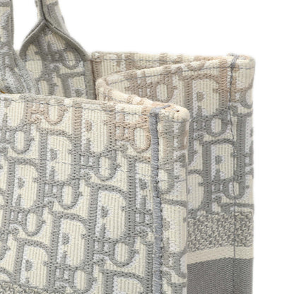 Exclusive Christian Dior Grey Oblique Medium Book Tote — Alternate View 9