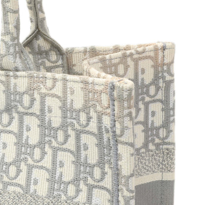 Exclusive Christian Dior Grey Oblique Medium Book Tote — Alternate View 11