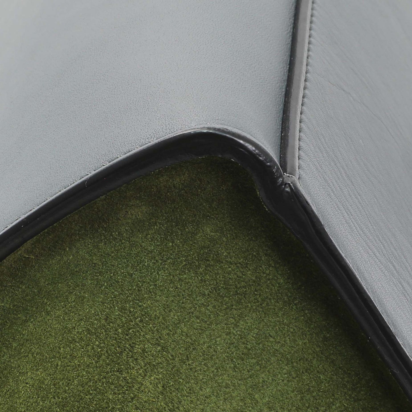 Exclusive Celine Calfskin Suede Tri-Color Medium Trapeze — Lifestyle View