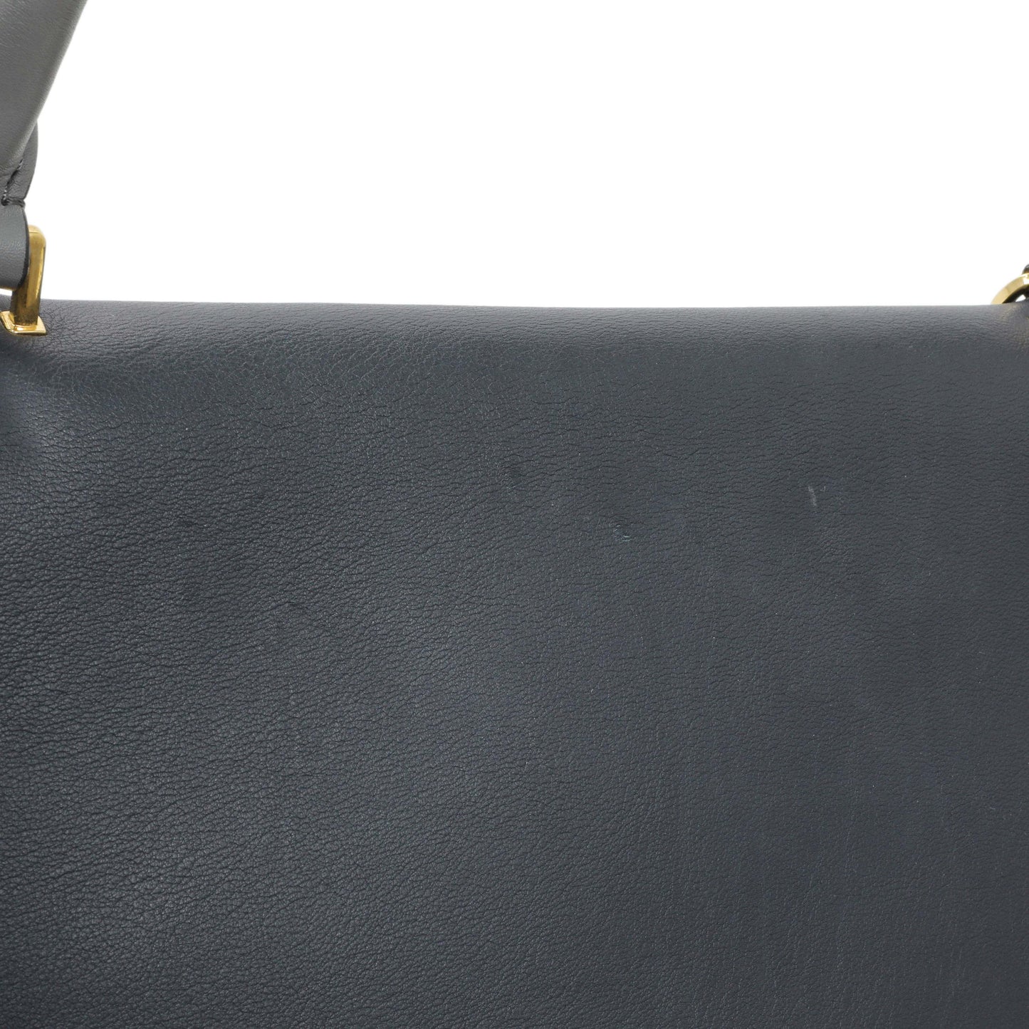 Exclusive Celine Calfskin Suede Tri-Color Medium Trapeze — Alternate View 12