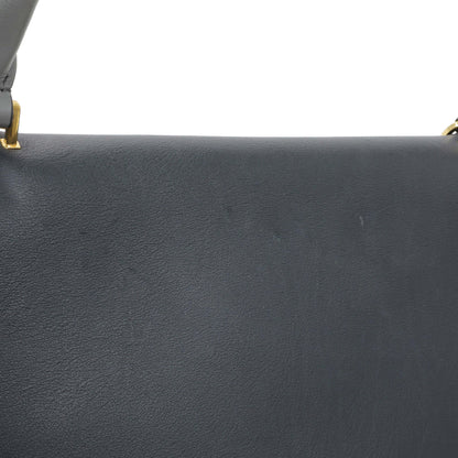 Exclusive Celine Calfskin Suede Tri-Color Medium Trapeze — Alternate View 12