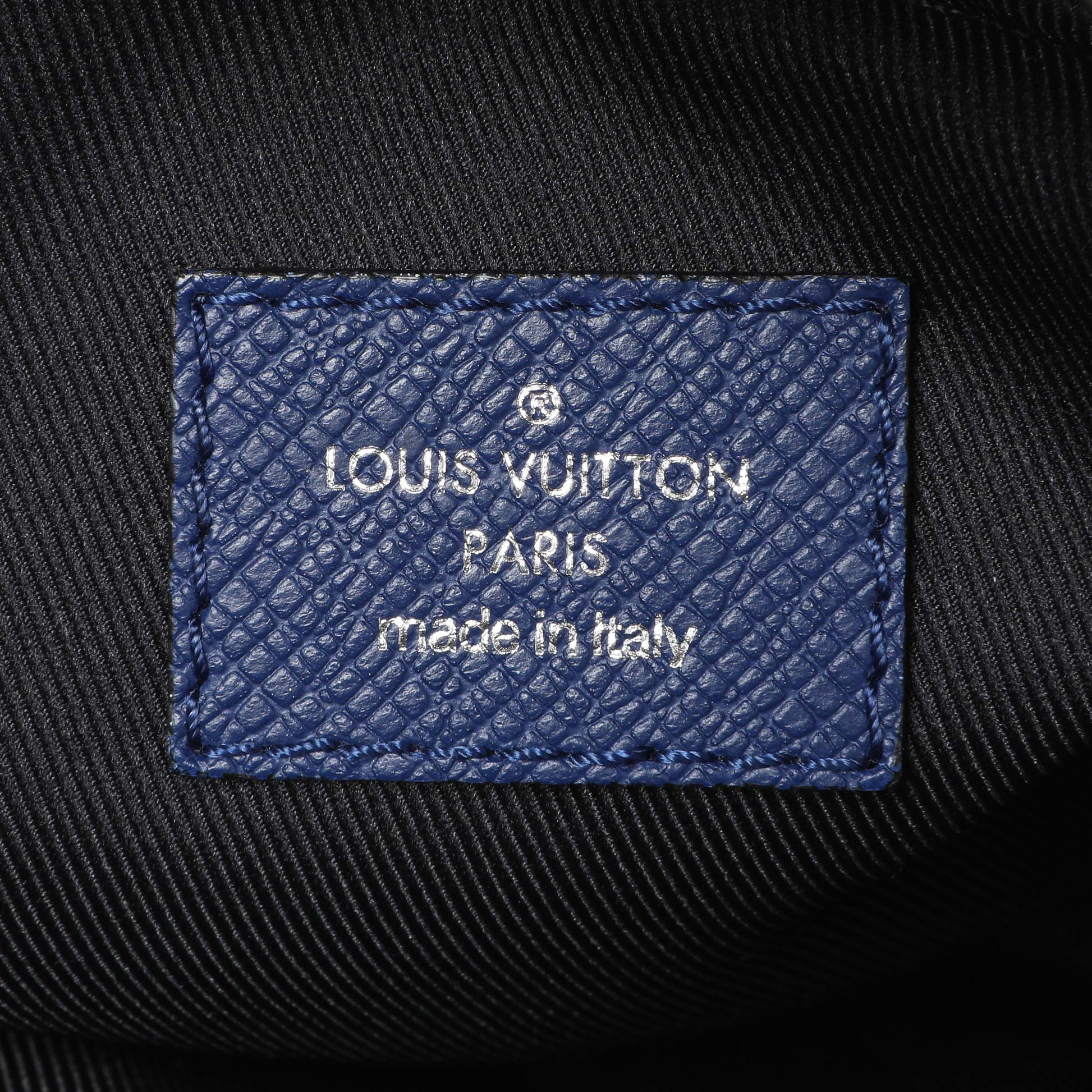 Exclusive Louis Vuttion Blue Taigarama Outdoor Messenger — Alternate View 9
