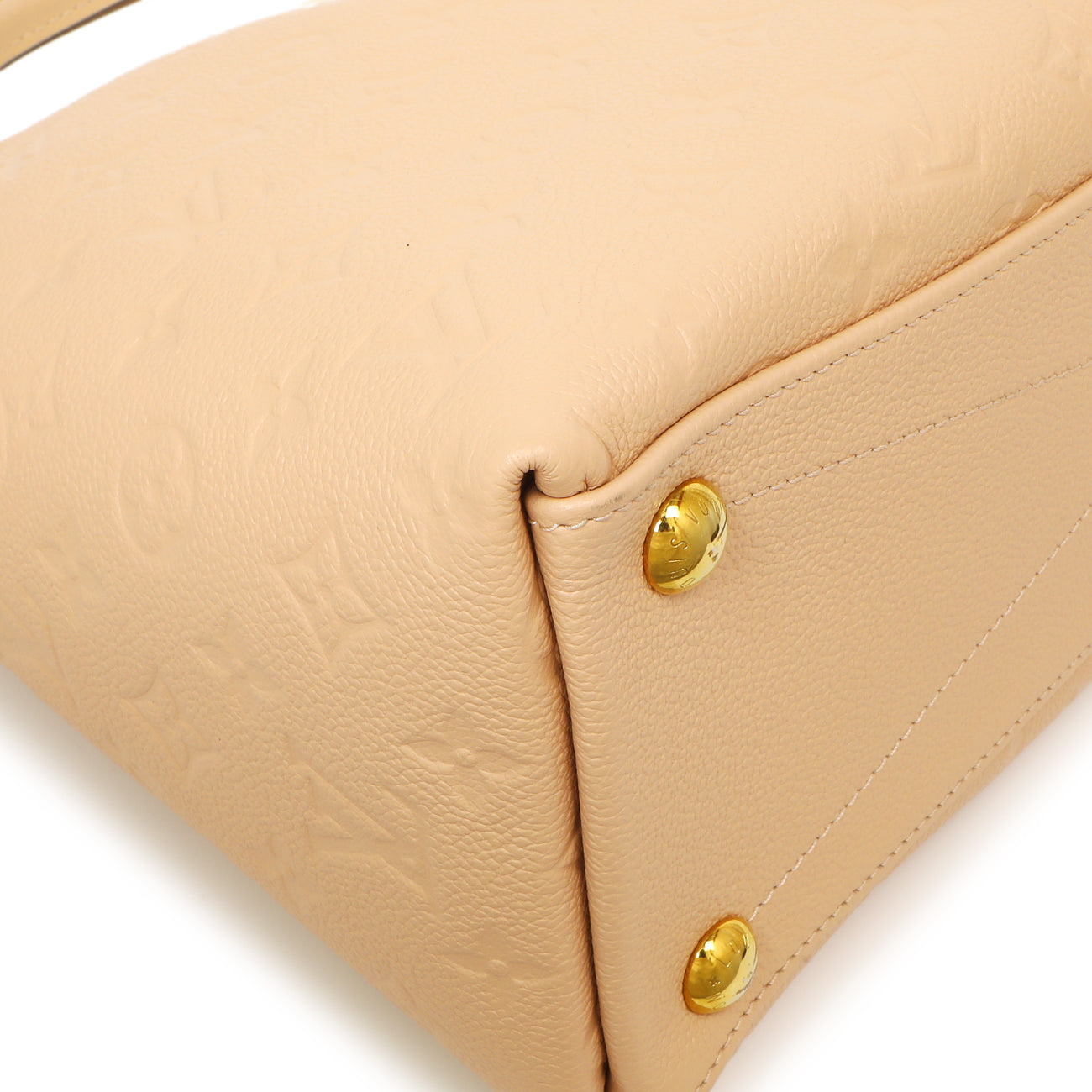Exclusive Louis Vuitton Beige Empreinte V Tote MM — Lifestyle View