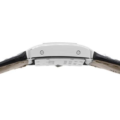 Exclusive Cartier Stainless Steel Tank Divan 2599 — Back View
