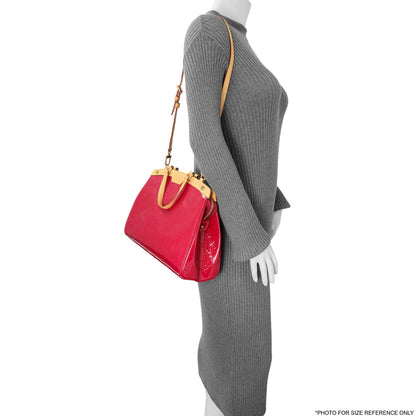 Exclusive Louis Vuitton Rose Indian Vernis Brea MM — Alternate View 7