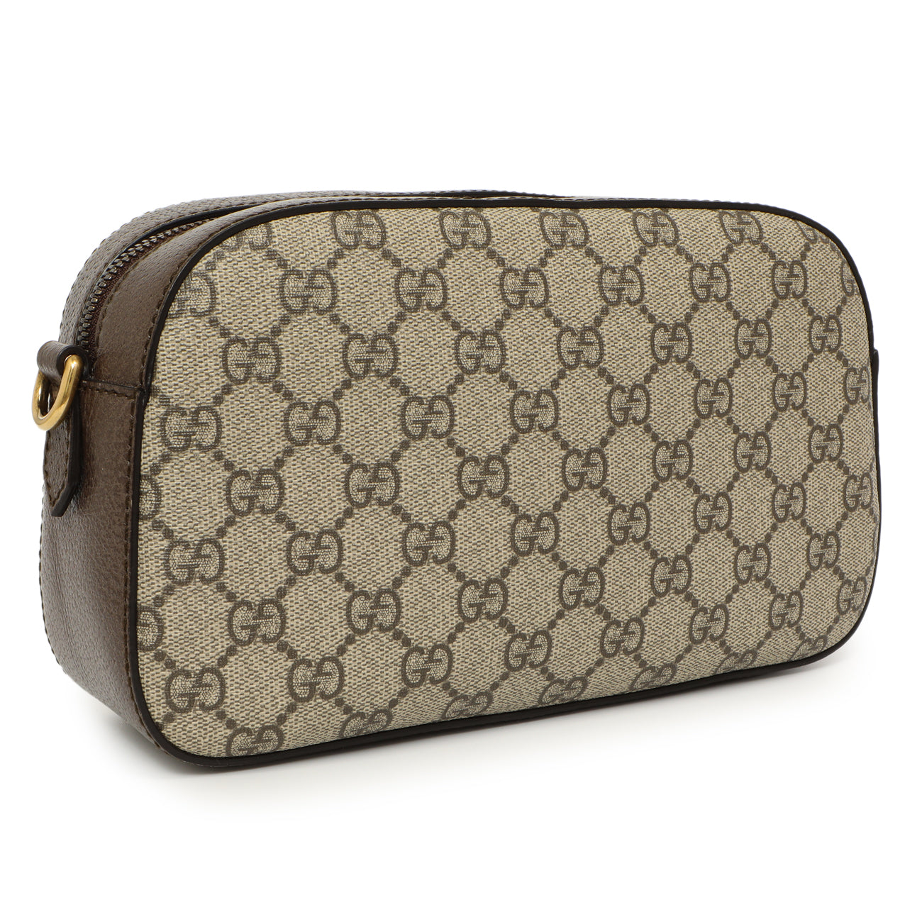 Exclusive Gucci GG Supreme Monogram Web Neo Vintage Shoulder Bag — Side View
