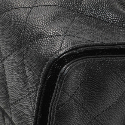 Exclusive Chanel Black Caviar Quilted Small Chanel 25 Handbag — Alternate View 7