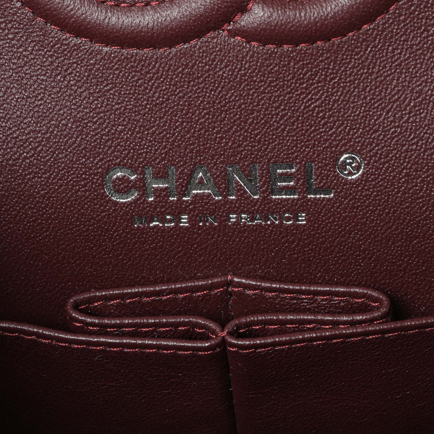 Exclusive Chanel Black Quilted Caviar Small Classic Double Flap — Detail View