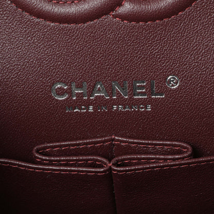 Exclusive Chanel Black Quilted Caviar Small Classic Double Flap — Detail View