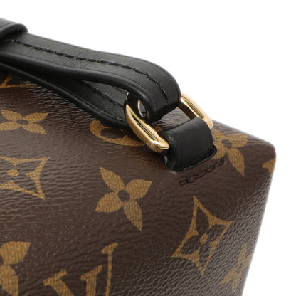 Exclusive Louis Vuitton Black Monogram Montsouris PM — Lifestyle View