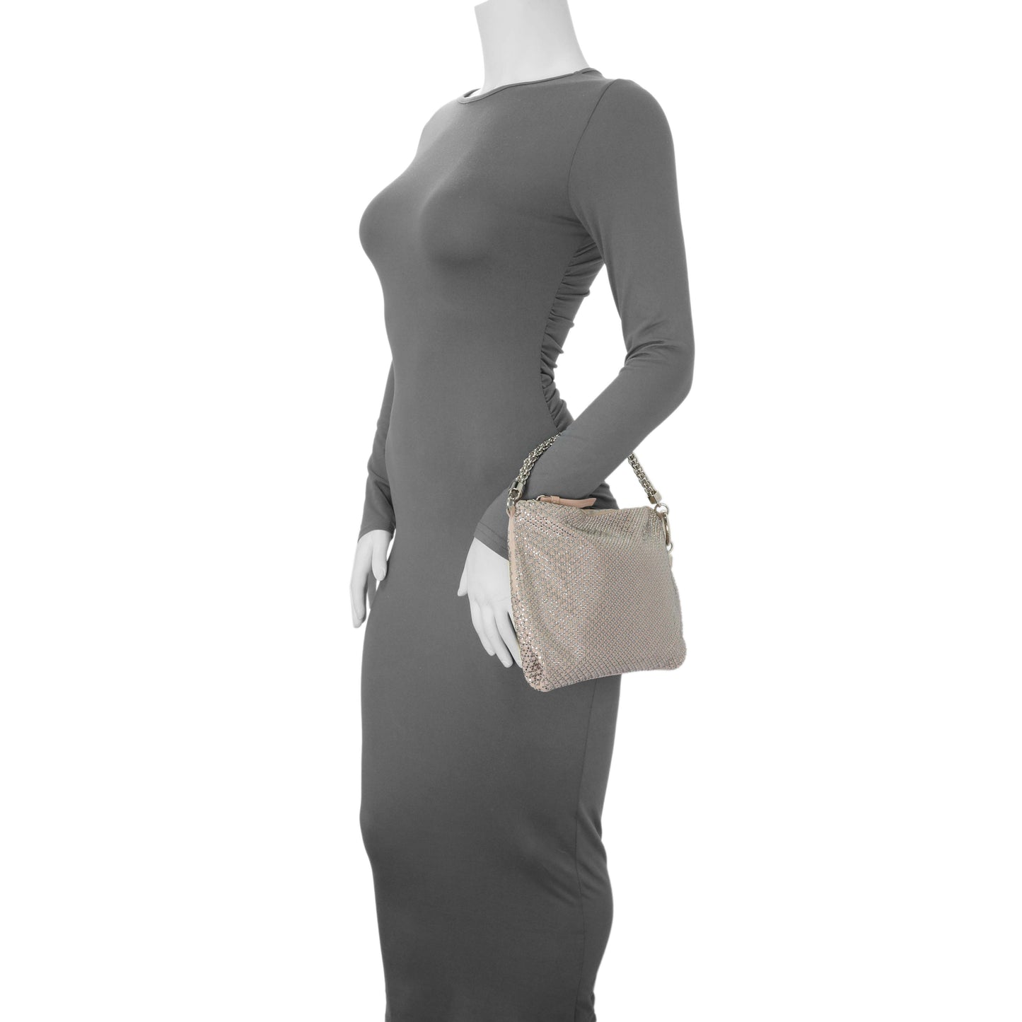 Exclusive Jimmy Choo Crystal Callie Tassel Shoulder Bag — Alternate View 7