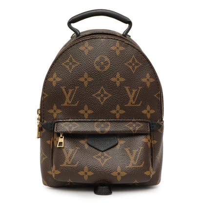 Exclusive Louis Vuitton Monogram Palm Springs Backpack Mini — Front View