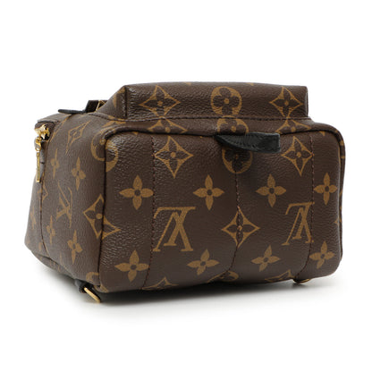 Exclusive Louis Vuitton Monogram Palm Springs Backpack Mini — Back View