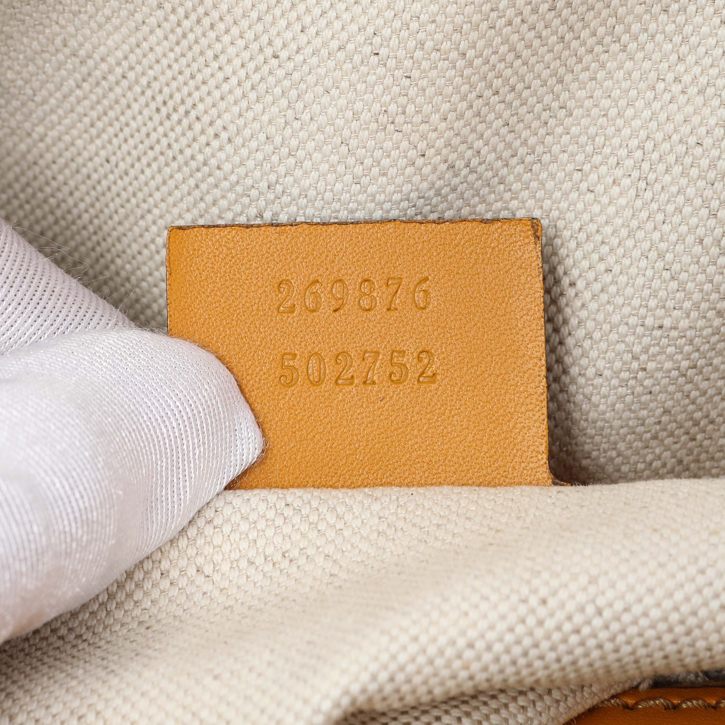 Exclusive Gucci Monogram Vintage Web Small Boston — Lifestyle View