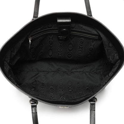 Exclusive Gucci X Balenciaga BB Monogram Web Graffiti Medium Ophidia Shopping Tote — Top View
