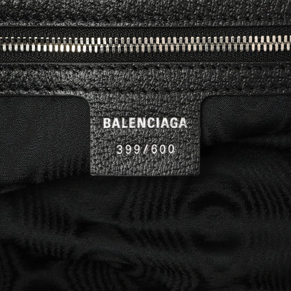 Exclusive Gucci X Balenciaga BB Monogram Web Graffiti Medium Ophidia Shopping Tote — Detail View