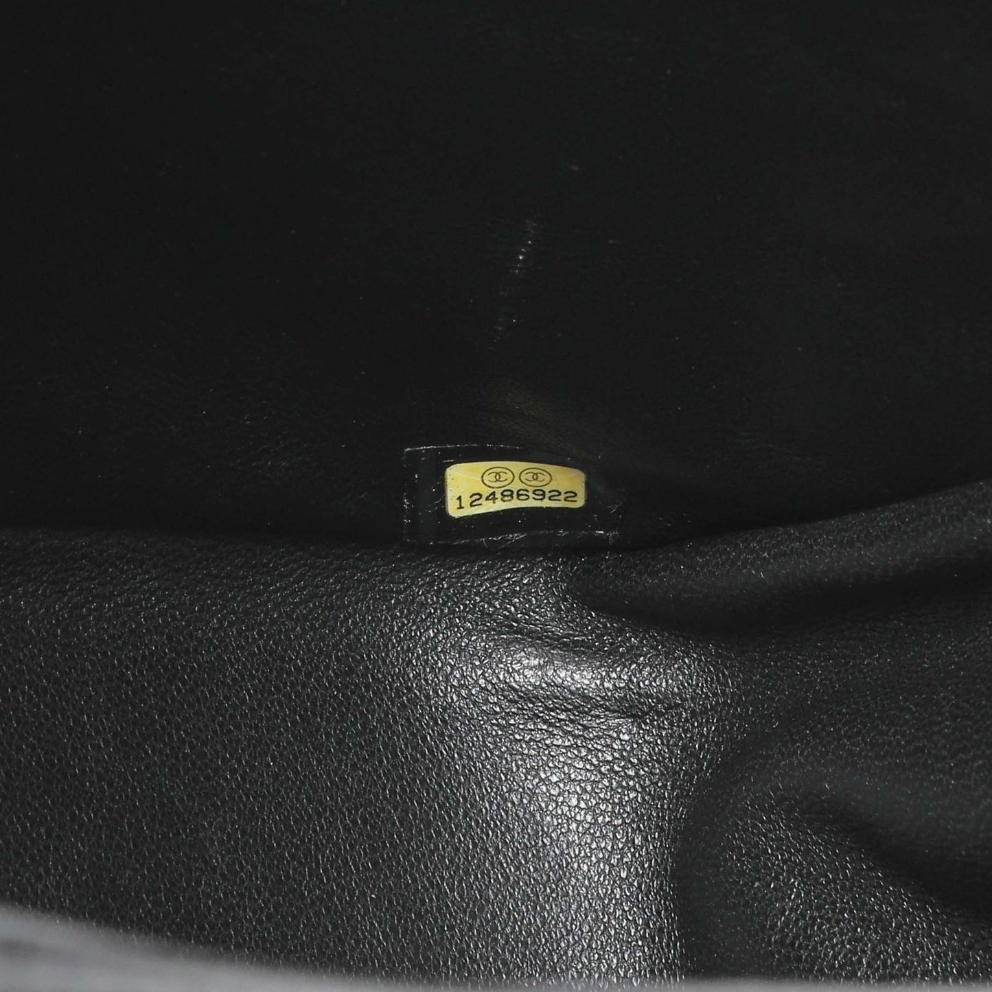 Exclusive Chanel Black Caviar Jumbo Single Flap — Lifestyle View