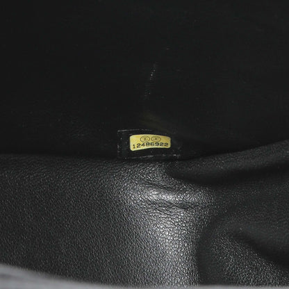 Exclusive Chanel Black Caviar Jumbo Single Flap — Lifestyle View