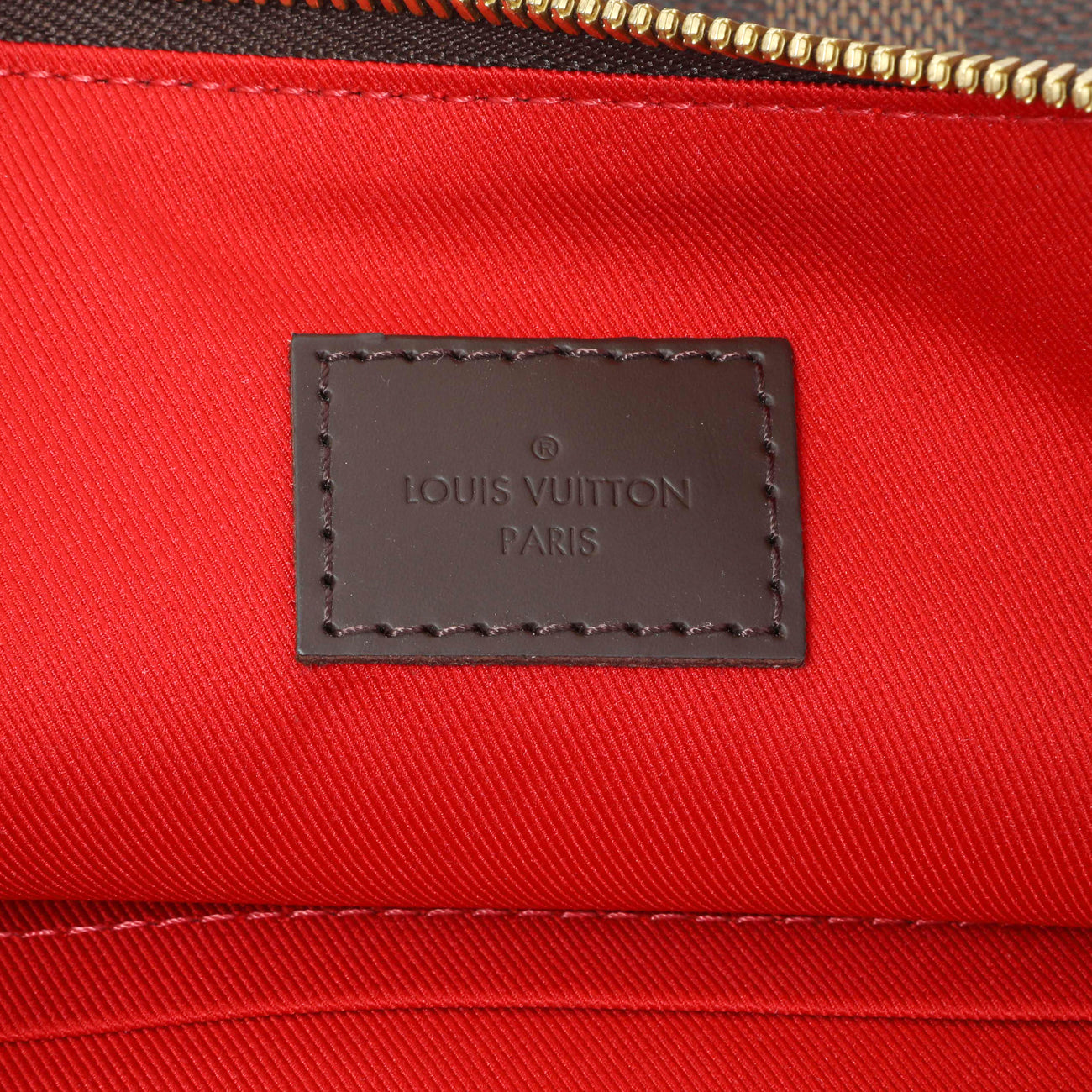 Exclusive Louis Vuitton Damier Ebene South Bank Besace — Detail View