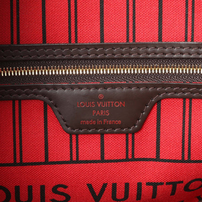 Exclusive Louis Vuitton Damier Ebene Neverfull PM — Detail View