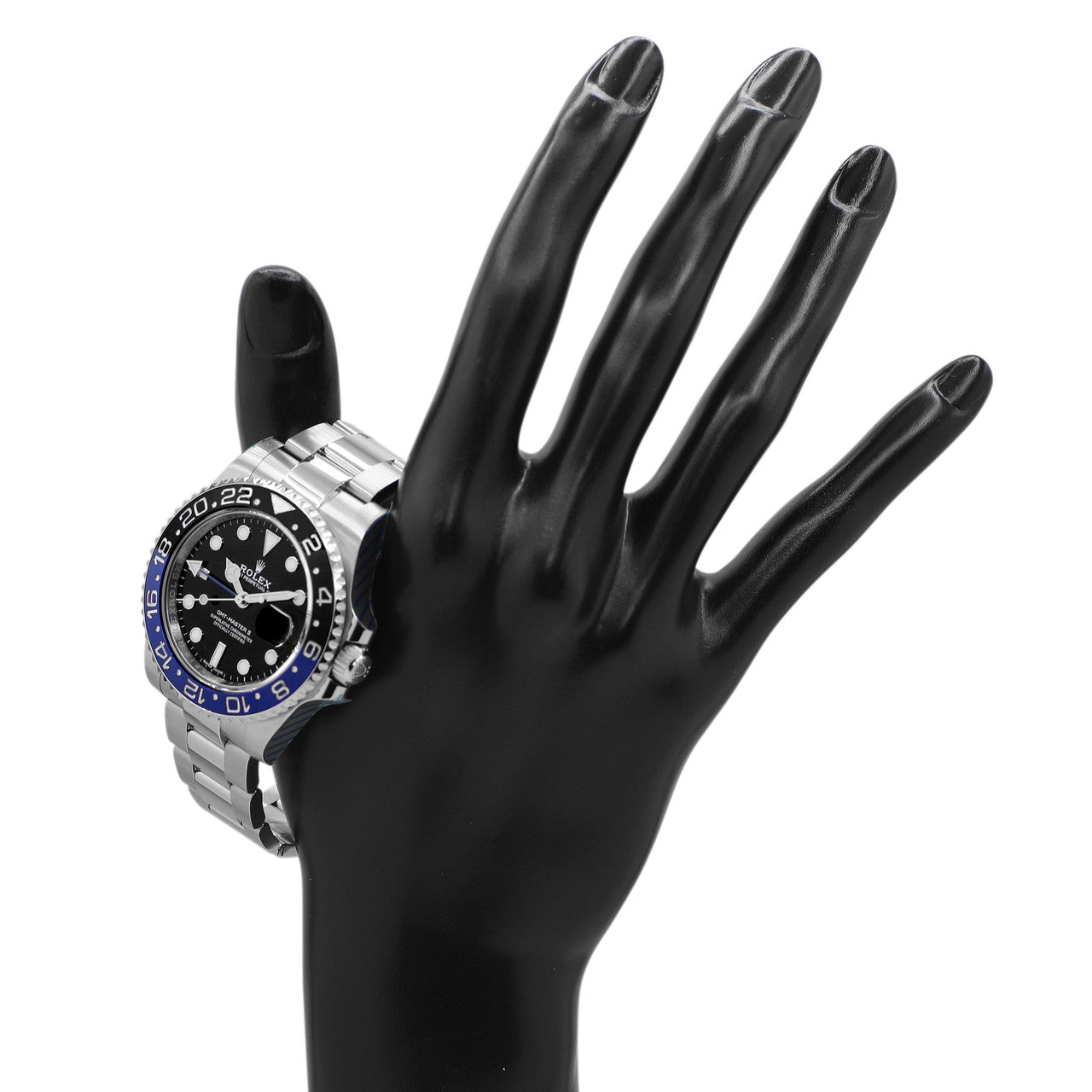 Exclusive Rolex Stainless Steel GMT-Master II "Batman" 116710BLNR — Side View