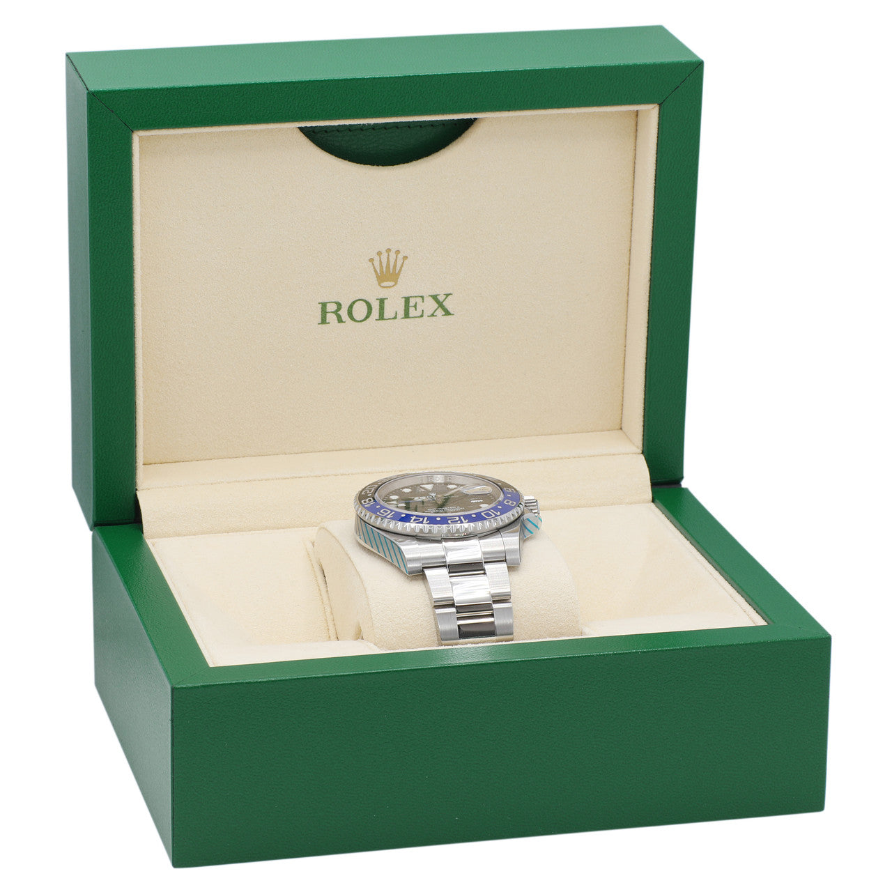 Exclusive Rolex Stainless Steel GMT-Master II "Batman" 116710BLNR — Back View