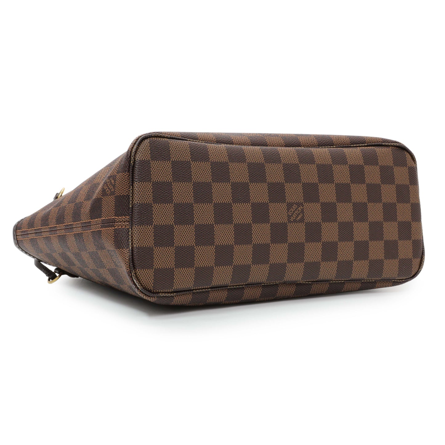Exclusive Louis Vuitton Damier Ebene Neverfull PM — Back View