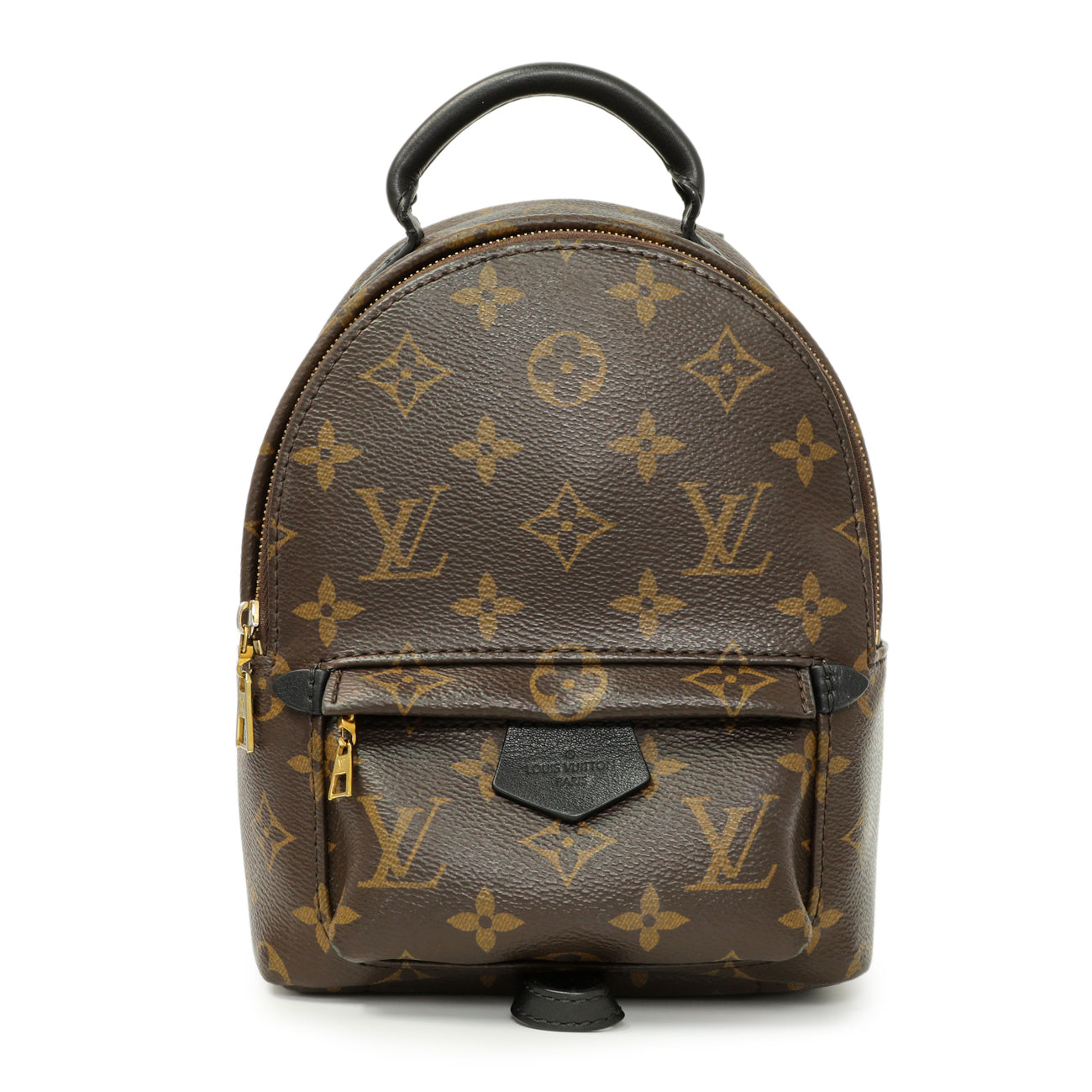 Exclusive Louis Vuitton Monogram Palm Springs Backpack Mini — Front View