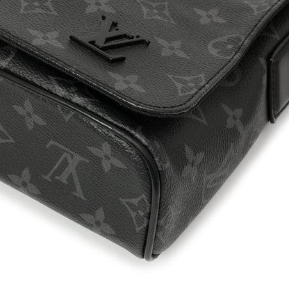 Exclusive Louis Vuitton Monogram Eclipse District PM — Detail View