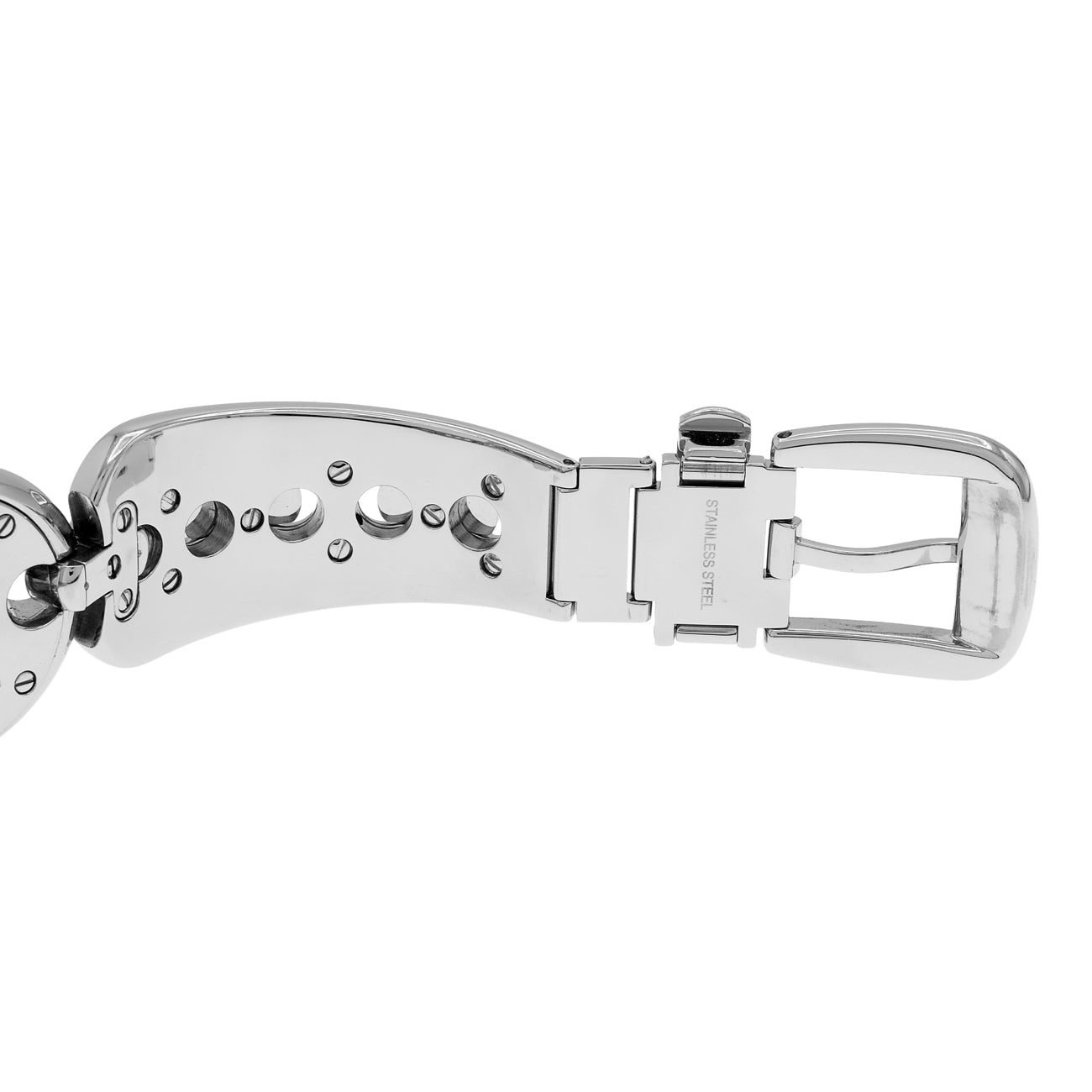 Exclusive Gucci Stainless Steel 121.5 Marina Chain Quartz Watch — Top View