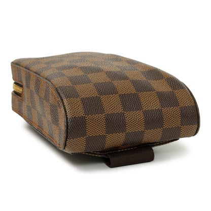 Exclusive Louis Vuitton Damier Ebene Geronimos — Back View