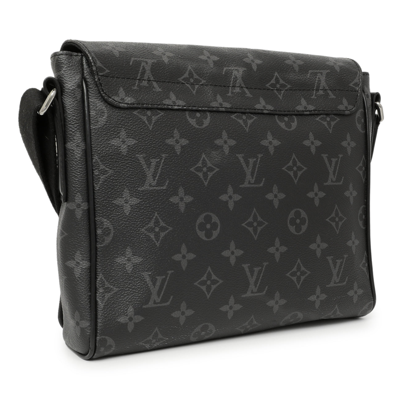 Exclusive Louis Vuitton Monogram Eclipse District PM — Side View